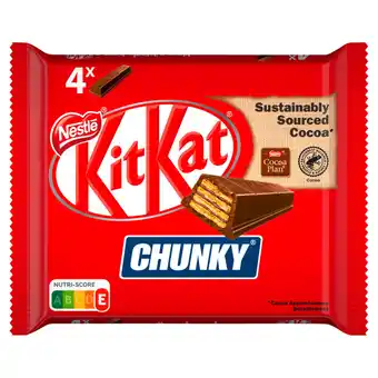 Jumbo Kitkat chunky milk 4 x 40g aanbieding