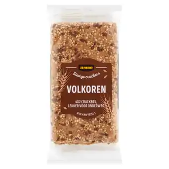 Jumbo Jumbo stevige crackers volkoren 4 x 2 stuks 175g aanbieding