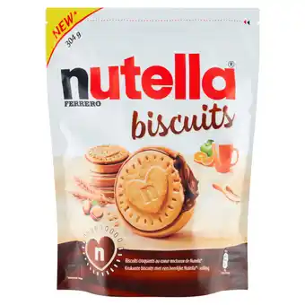 Jumbo Nutella biscuits 304g aanbieding