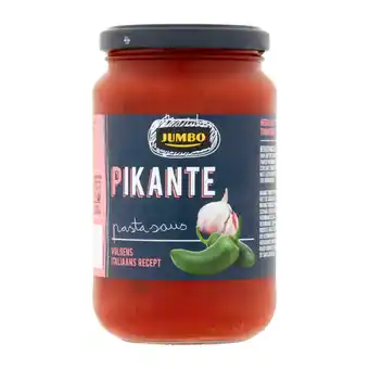 Jumbo Jumbo pikante pastasaus 340g aanbieding