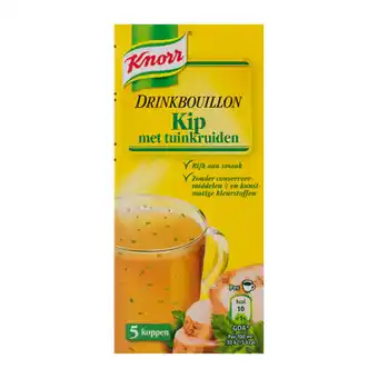 Jumbo Knorr drinkbouillon kip met tuinkruiden 5 x 6, 1g aanbieding