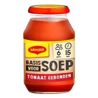 Jumbo Maggi basis voor soep tomaat gebonden 485ml aanbieding