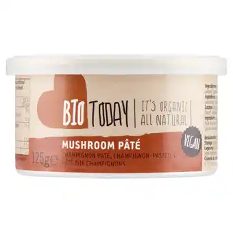 Jumbo Biotoday champignon paté 125g aanbieding