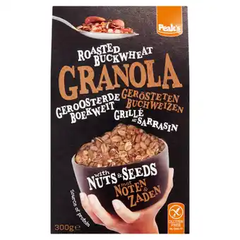 Jumbo Peak's granola geroosterde boekweit 300g aanbieding