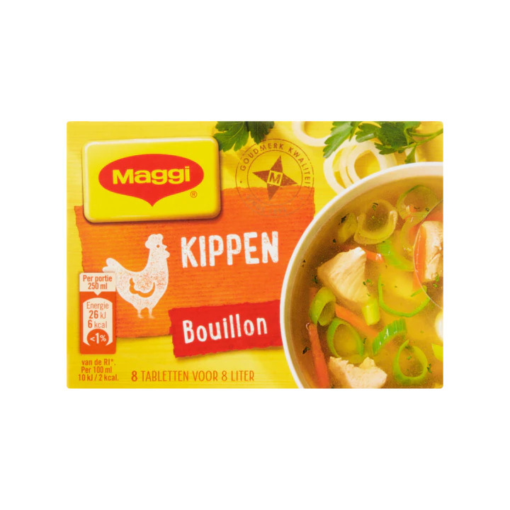 Maggi kippen bouillon 8 stuks 82g aanbieding bij Jumbo