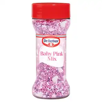 Jumbo Dr. oetker baby pink mix versiering 52g aanbieding