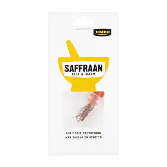 Jumbo Jumbo saffraan 0, 05g aanbieding