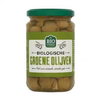 Jumbo Jumbo groene olijven biologisch 300g aanbieding