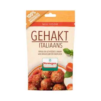 Jumbo Verstegen mix voor gehakt italiaans 40g aanbieding