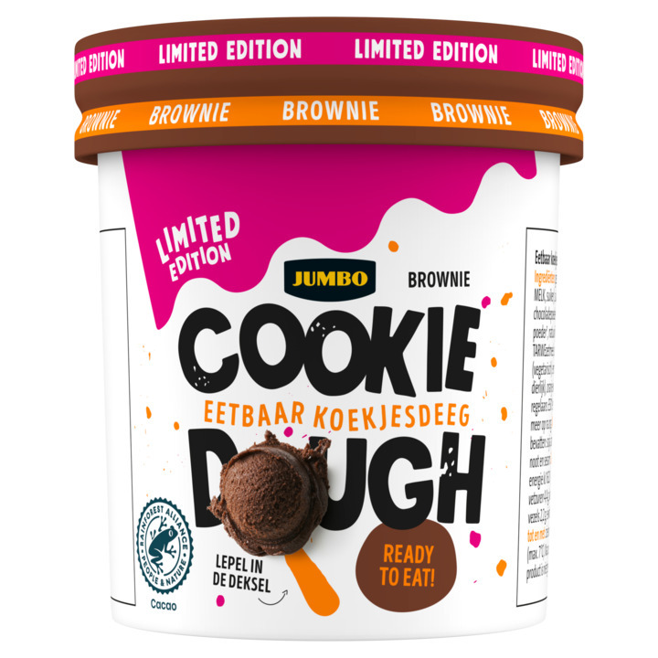 Jumbo brownie cookie dough limited edition 95g aanbieding bij Jumbo