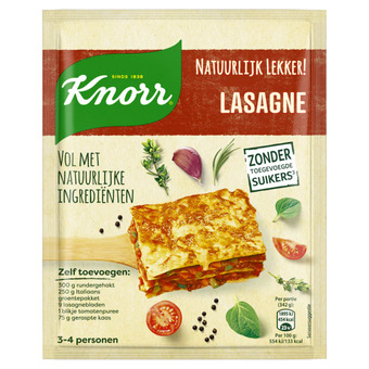 Jumbo Knorr natuurlijk lekker! maaltijdmix lasagne 43g aanbieding