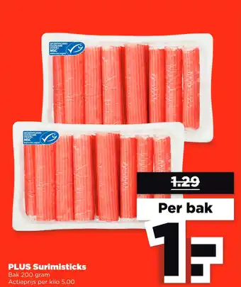 PLUS PLUS Surimisticks 200g aanbieding