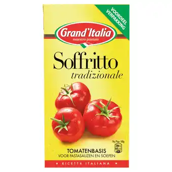 Jumbo Grand'italia soffritto tradizionale tomatenbasis 500g aanbieding