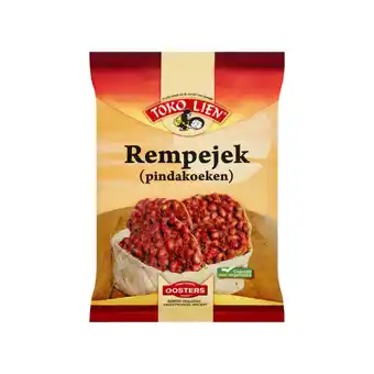 Jumbo Toko lien rempejek pindakoeken 200g aanbieding