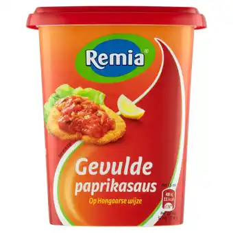 Jumbo Remia gevulde paprikasaus op hongaarse wijze 500ml aanbieding