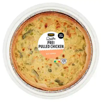 Jumbo Jumbo quiche prei kip met kerrie 300g aanbieding