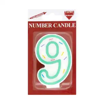 Jumbo Articor number candle 9 aanbieding