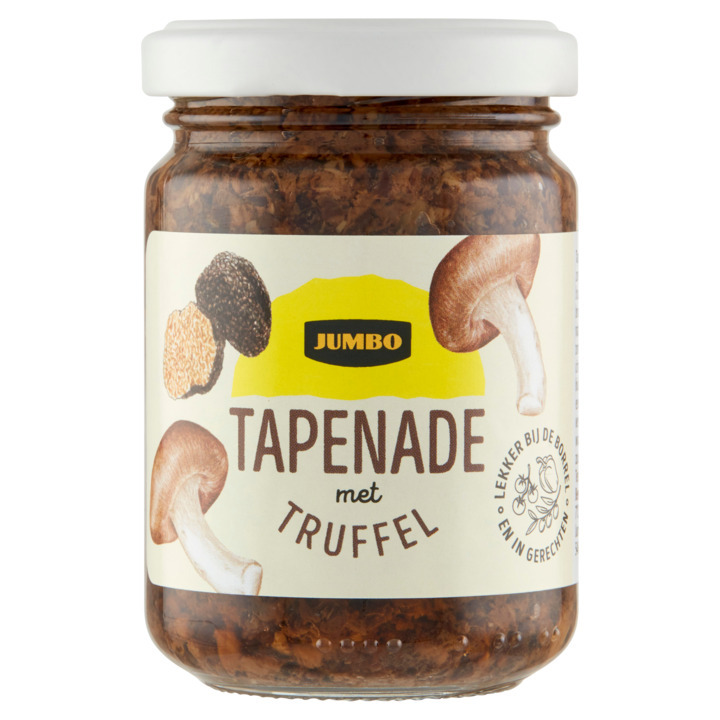Jumbo tapenade met truffel 130g aanbieding bij Jumbo