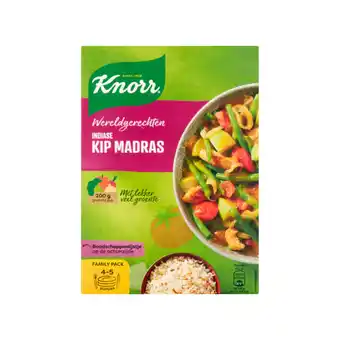 Jumbo Knorr wereldgerechten indiase kip madras familiepakket aanbieding