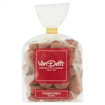 Jumbo Van delft cookiccini's truffel 225g aanbieding