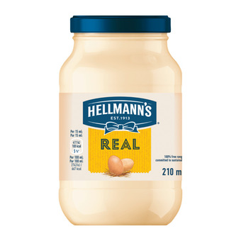 Jumbo Hellmann's mayo real 210ml aanbieding