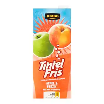 Jumbo Jumbo tintelfris appel & perzik 1, 5l aanbieding