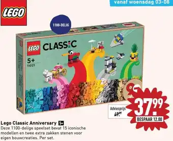 ALDI Lego classic anniversary 5+ aanbieding