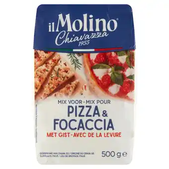 Jumbo Il molino chiavazza mix voor pizza & focaccia met gist 500g aanbieding