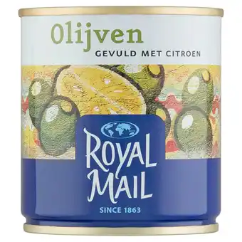 Jumbo Royal mail olijven gevuld met citroen 200g aanbieding