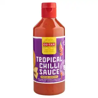 Jumbo Go-tan tropical chilli sauce mango-ananas 500ml aanbieding