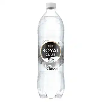 Jumbo Royal club tonic classic 0% suiker fles 1l aanbieding