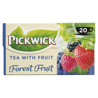 Jumbo Pickwick bosvruchten fruit thee 20 stuks aanbieding