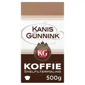 Jumbo Kanis & gunnink regular filterkoffie 500g aanbieding