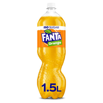 Jumbo Fanta orange no sugar pet fles 1, 5l aanbieding