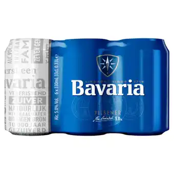 Jumbo Bavaria -  pilsener -  blik - 6 x 330ml aanbieding