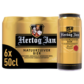 Jumbo Hertog jan - pils - blik - 6 x 500ml aanbieding