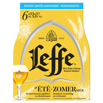 Jumbo Leffe zomerbier flessen 6 x 33cl aanbieding