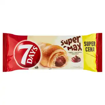 Jumbo 7days super max croissant met choco vulling 110g aanbieding