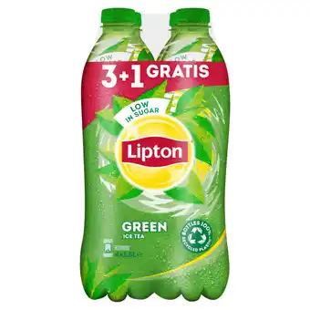 Jumbo Lipton ice tea green original 4 x 1, 5l aanbieding