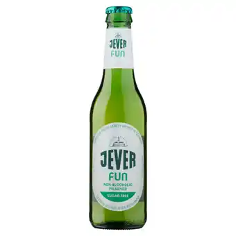 Jumbo Jever fun non-alcoholic pilsener sugar-free fles 0, 33l aanbieding