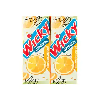 Jumbo Wicky original sinaasappel 10 x 200ml aanbieding