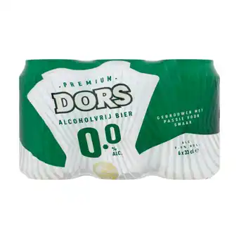 Jumbo Dors bier 0,0% 6 x 330ml aanbieding
