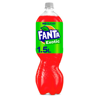 Jumbo Fanta exotic no sugar 1, 5l aanbieding