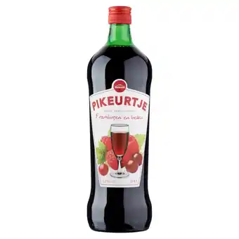 Jumbo Siebrand pikeurtje frisse vruchtenwijn frambozen en bessen 1 liter aanbieding