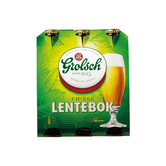 Jumbo Grolsch - frisse lentebok - fles - 6 x 300ml aanbieding