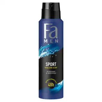 Jumbo Fa men sport deodorant spray 150ml aanbieding