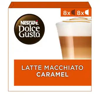 Jumbo Nescafé dolce gusto caramel macchiato - 16 koffiecups aanbieding