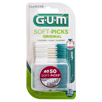 Jumbo Gum® soft-picks® original tandenstokers large 50 stuks aanbieding
