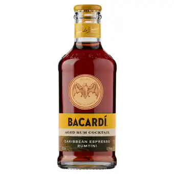 Jumbo Bacardi caribbean espresso rumtini 200ml aanbieding