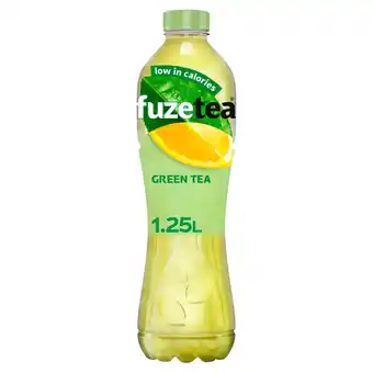 Jumbo Fuze tea green tea infused iced tea 1, 25l aanbieding